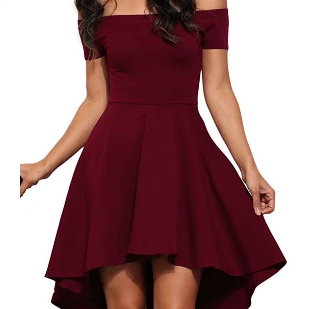 Fun Off The Shoulder Dress - Picture 5 of 5
